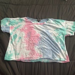 Tie-dye crop top, size XL in kids